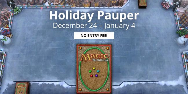 Magic Arena Holiday Pauper, L’evento di Natale