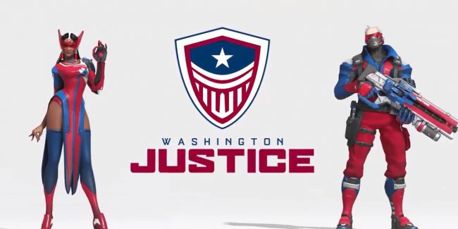 Overwatch League: Events DC è il nuovo sponsor dei Washington Justice