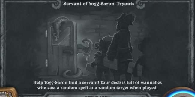 E’ Servant of Yogg Saron la nuova rissa di Hearthstone (disponibile)!