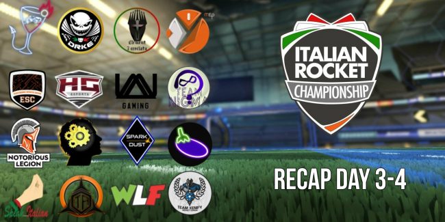 Rocket League: Recap Day 3-4 Campionati Italiani IRC