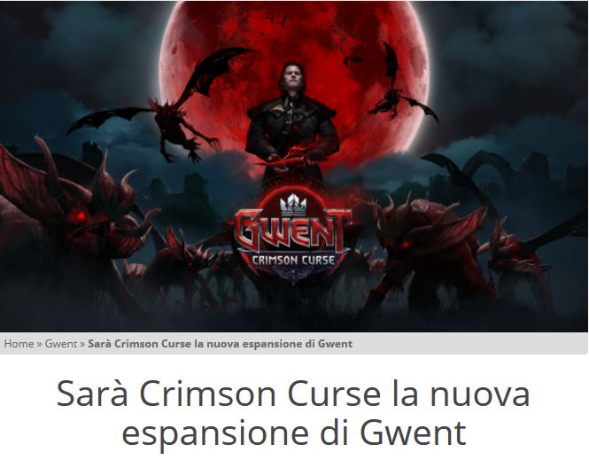 Crimson Curse, espansione