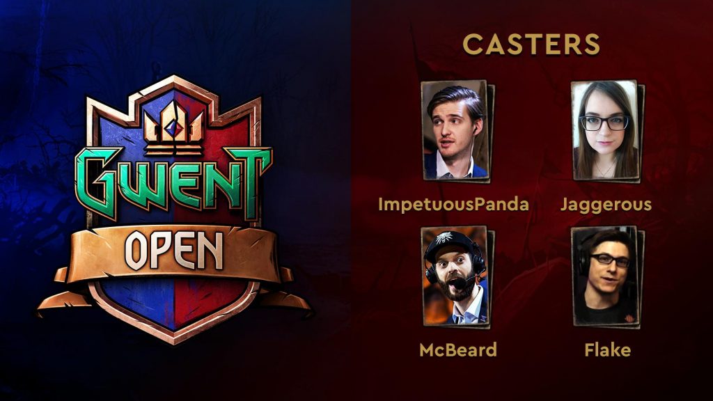 Gwetn Open #8, Casters