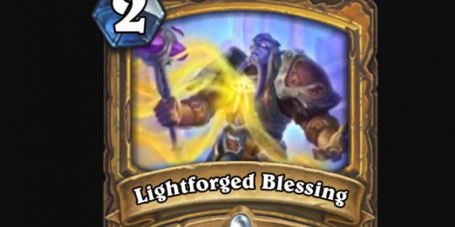 Svelata la nuova Lightforged Blessing!