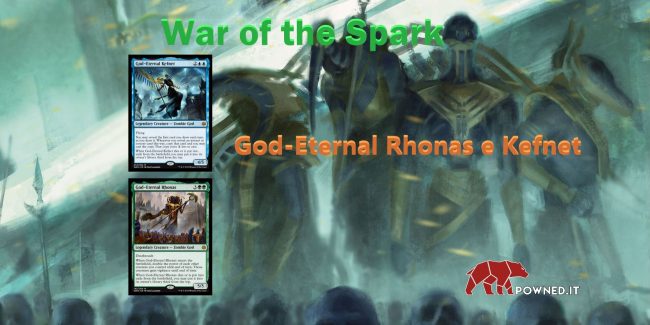War of the Spark – Ecco gli Eterni di Amonkhet: God-Eternal Rhonas e Kefnet, ma anche Gideon e Tamiyo