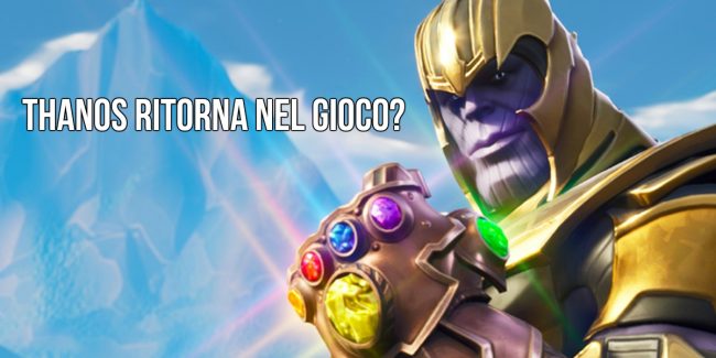 Fortnite: Thanos potrebbe tornare in una MTL?
