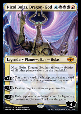 nicol bolas, dragon-god