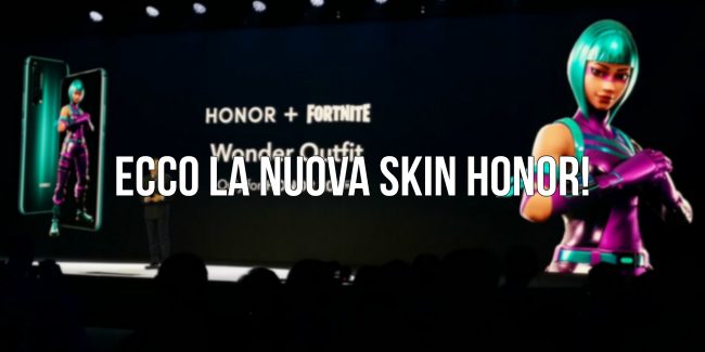 Fortnite: nuova skin in collaborazione con Honor