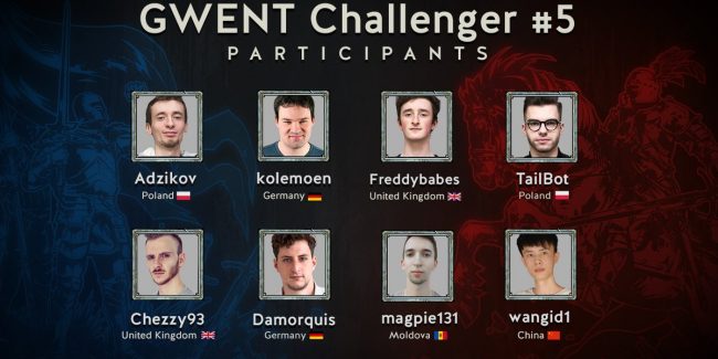 Rivelati i Primi 5 Partecipanti al Gwent Challenger #5