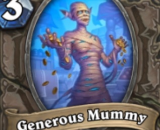 3 mana per la nuova 5/4 di Hearthstone (ma c’è anche un malus): ecco il Generous Mummy!