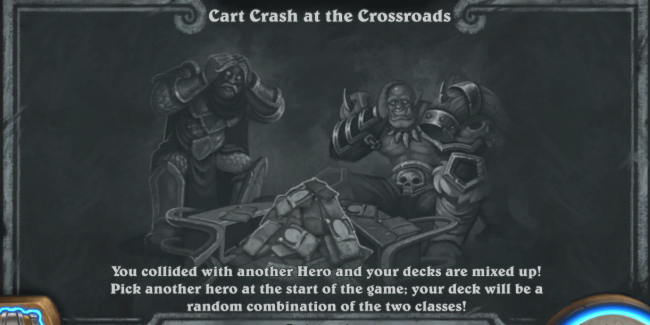 Cart Crash at the Crossroads è la rissa di questa settimana!