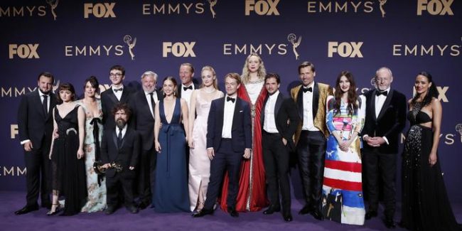 Emmy Awards 2019: HBO sbanca con Games of Thrones; a Netflix 27 premi!