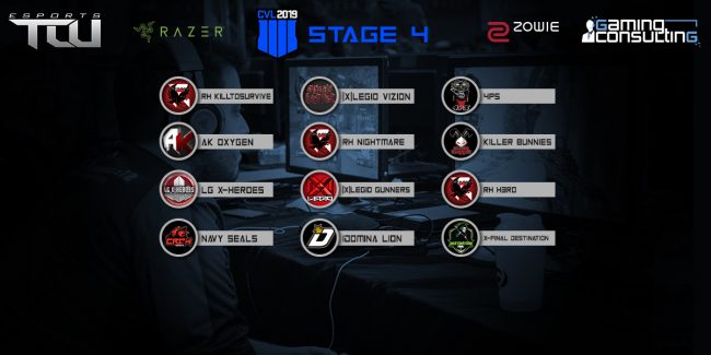 CVL: ecco i roster delle squadre! Ora in diretta le sfide dello Stage 4!