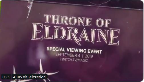 Special Viewing Event: 4 Settembre si Terrà L’Evento Streaming di Throne of Eldraine