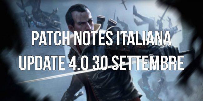 patch notes italiana gwent update 4.0