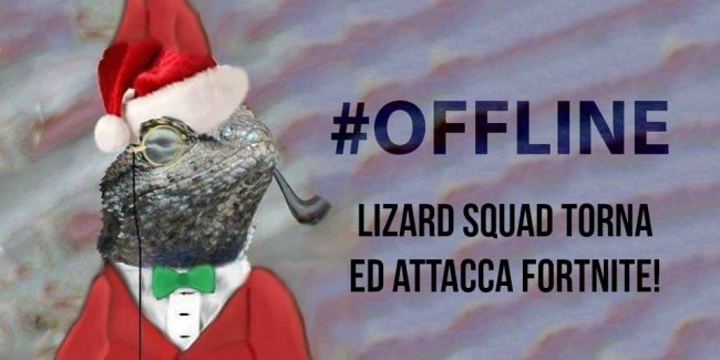 Lizard Squad ritorna ed attacca Fortnite!