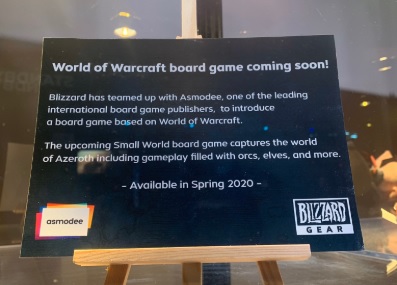 WOW: in arrivo un Board Game!