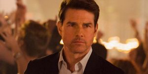 un'immagine di Tom Cruise, il quale è bloccato a Venezia per il coronavirus