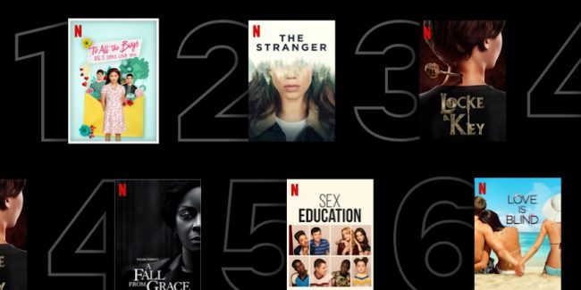 Netflix: al via la nuova funzionalità “TOP10”