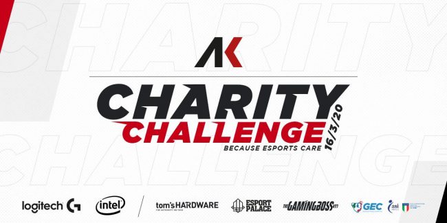Ecco l’AK Charity Challenge, nuova iniziativa per “sorpassare” il Covid-19