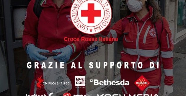 CD PROJEKT RED e altre aziende del gaming uniscono le forze per la Croce Rossa Italiana