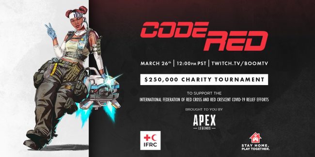 Code Red Charity, il torneo di beneficenza di Apex Legends
