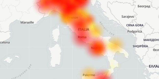 #TimDown, problemi internet segnalati in tutta Italia: difficoltà anche per accedere sui titoli online