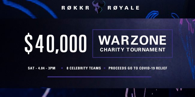 ALle 22 al via il Rokkr Royale Warzone, nuovo evento di beneficenza di COD!