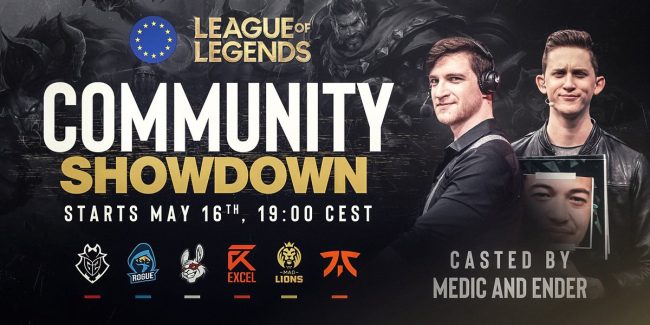 Community Showdown: il nuovo torneo per i team della LEC