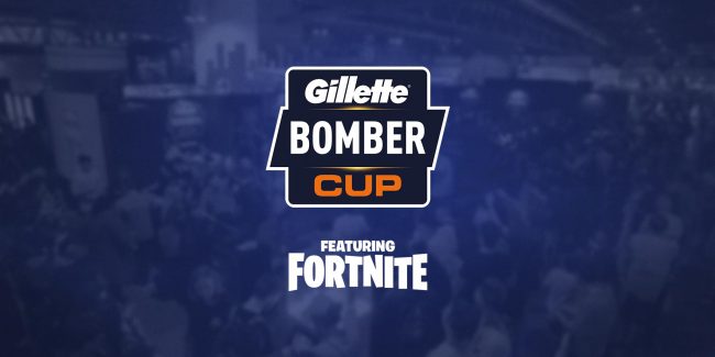Al via la 3° edizione della GILLETTE BOMBER CUP di Fortnite