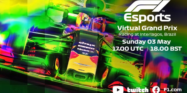 Domani al via il Gp del Brasile di F1 Virtual Series!