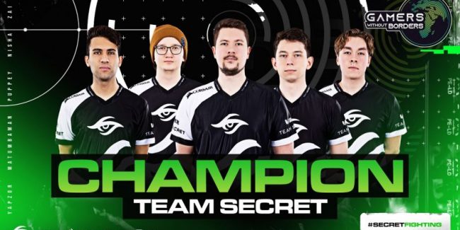 Il Team Secret vince il torneo di beneficenza di Dota 2 organizzato da Gamers Without Borders