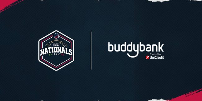 PG Nationals – L’edizione 2020 sponsorizzata da BuddyBank