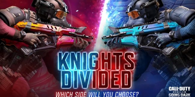 Al via l’evento Knights Divided su COD Mobile: quale fazione avete scelto?