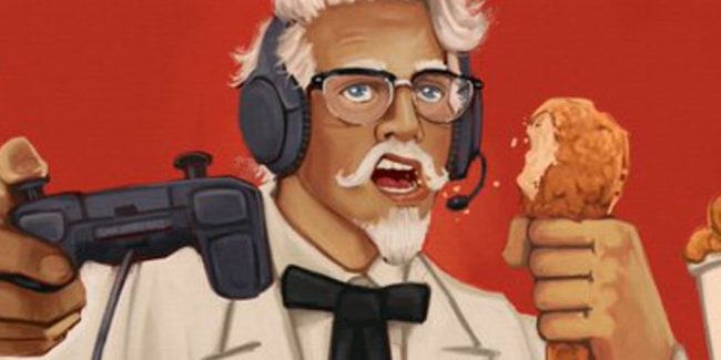 Il Colonnello mantiene la promessa: KFC presenta la sua prima console di gioco!