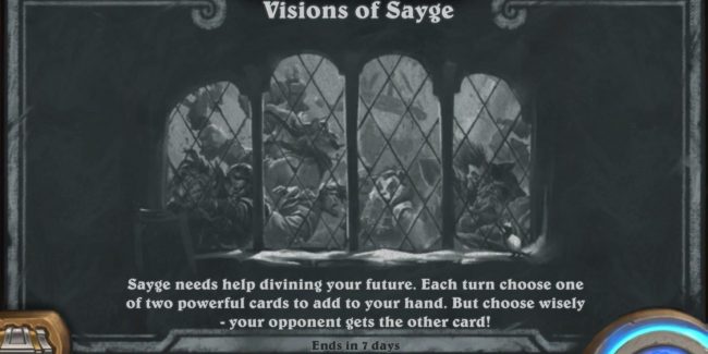 Al via Vision of Sayge: come funziona la nuova rissa di HS?