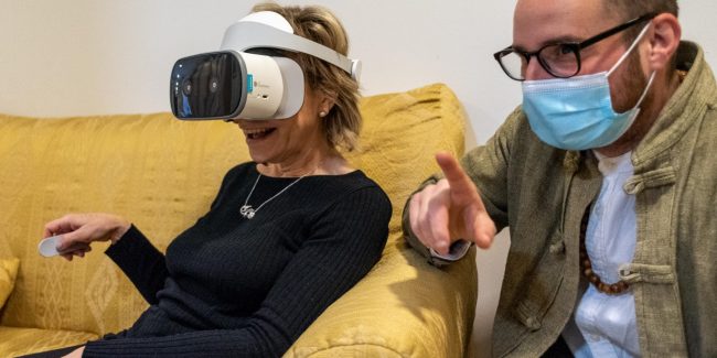 I potenziali benefici dell’utilizzo della VR nei pazienti oncologici: luce sulla nuova ricerca della Fondazione ANT Italia Onlus