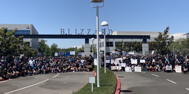In centinaia allo sciopero Blizzard, marce e cortei anche su WoW; solidarietà anche da Respawn!