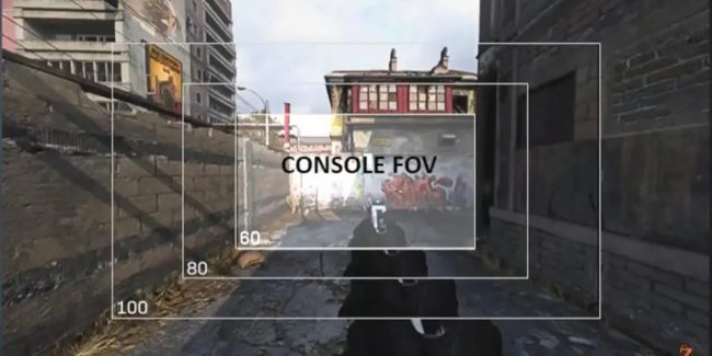 Quanto incide sulla visuale di Warzone il FOV limitato delle console?