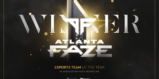 Esports Awards 2021: Valorant il titolo dell’anno; gli Atlanta FAZE la squadra del 2021!