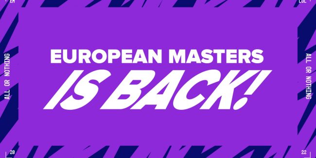 EU Masters 2022: Riot pubblica la schedule ufficiale dell’evento
