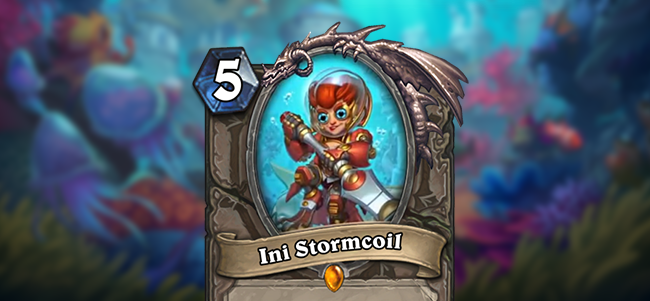 Ini Stormcoil è una nuova leggendaria Generica. Preparate i vostri Mech!