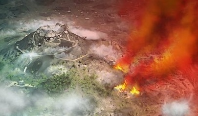 Caldera in fiamme e nuovo POI sotterraneo: Godzilla stravolgerà Warzone