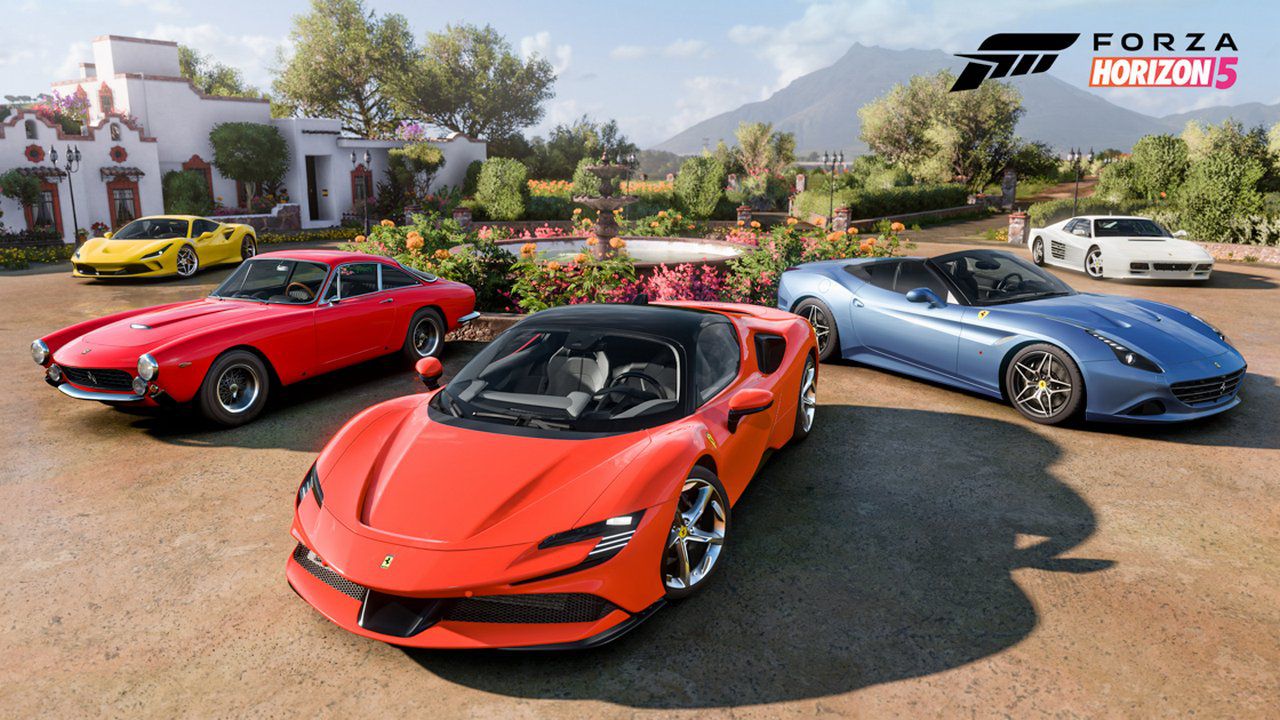 Forza Horizon 5: la Serie 7 inaugura il mese della Ferrari - Powned.it
