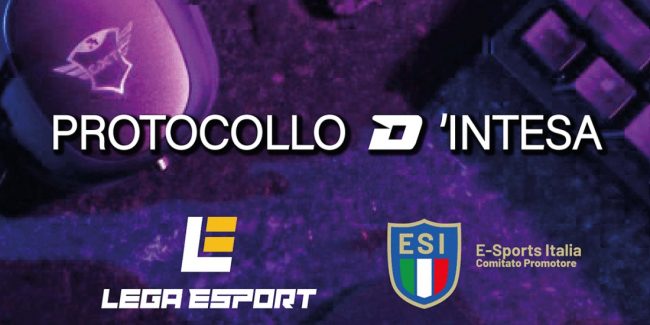 Sottoscritto il protocollo d’intesa tra il Comitato Promotore E-sport Italia e LEGA Esport