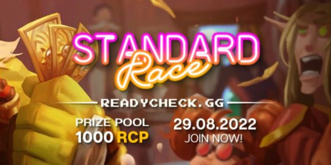 Torneo Hearthstone, ecco la Standard Race di ReadyCheck con montepremi da 1000 RCP. Iscrizioni Aperte!