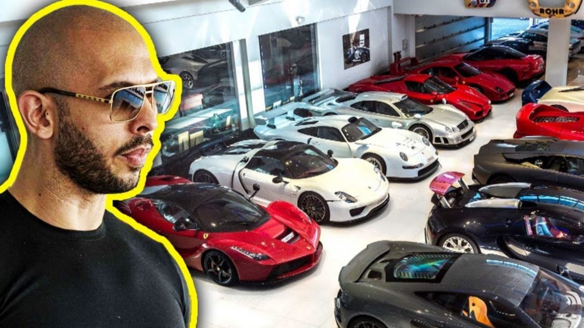 Andrew Tate, SEQUESTRATE la Bugatti, la Ferrari e TUTTE le sue AUTO – QUANTO VALEVANO?