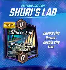 Marvel Snap: Laboratorio di Shuri è il campo in evidenza, i mazzi migliori per sfruttarlo