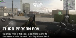 warzone mobile terza persona