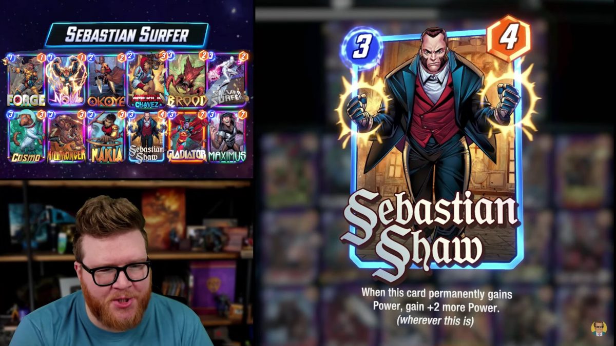 Sebastian Shaw convince e diverte su SNAP: devastante se giocato con Silver Surfer