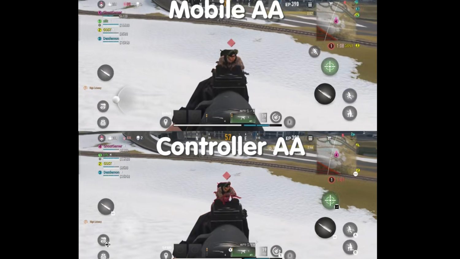 warzone mobile aim assist